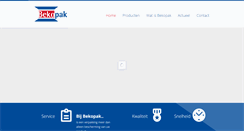 Desktop Screenshot of bekopak.nl