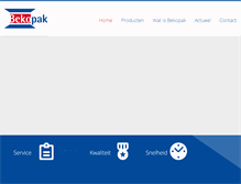 Tablet Screenshot of bekopak.nl